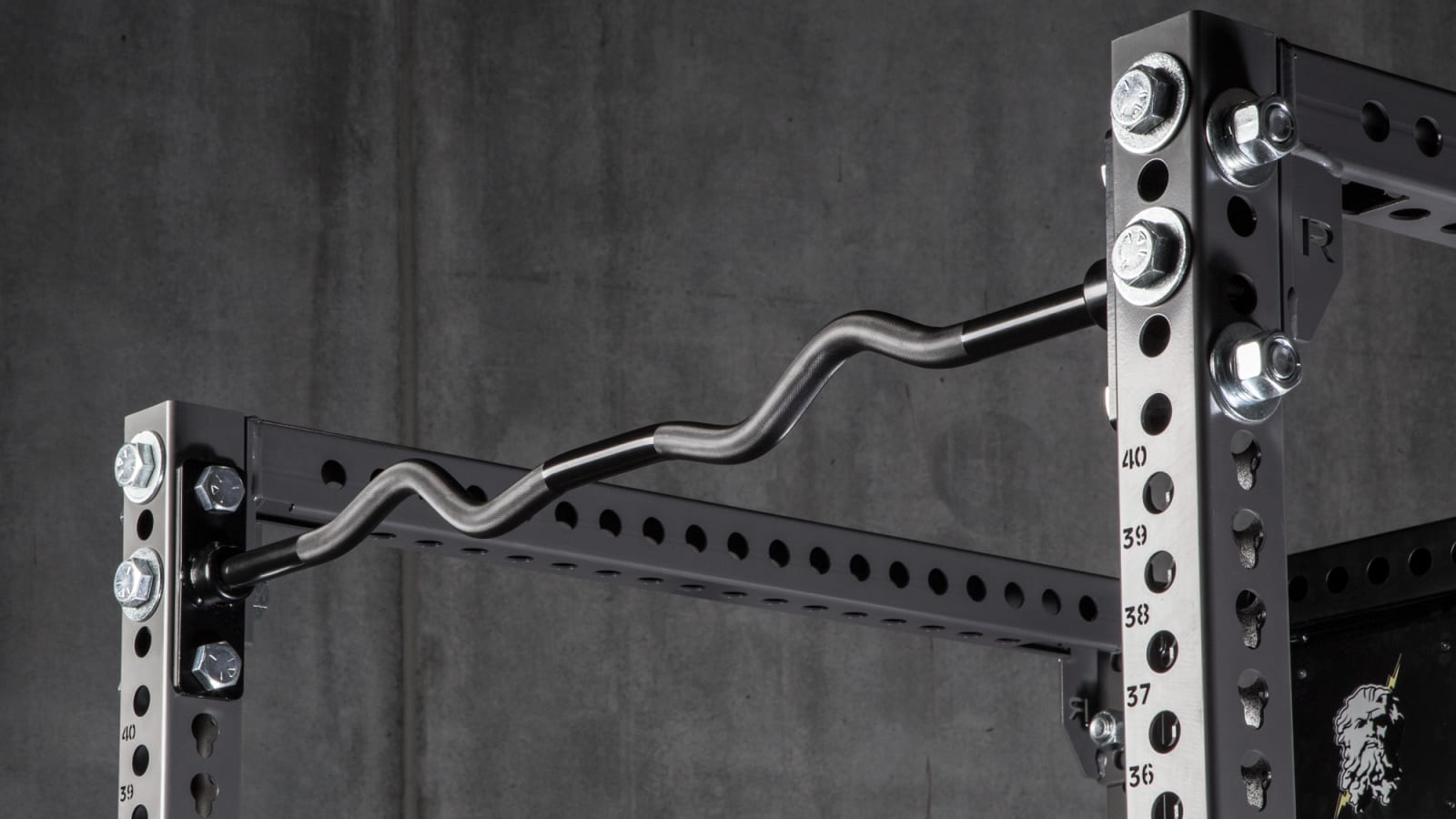 Rogue Monster Socket Pull up Bar Curl Bar Rogue Fitness UK